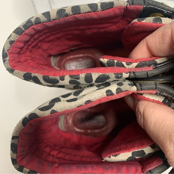 Sperry Top Sider Hikerfish Black Leopard Boots - Picture 14 of 16